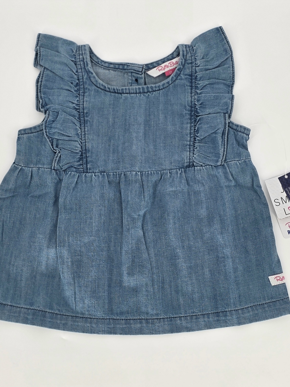Toddler Girls Ruffle Tank Top - Size 2T